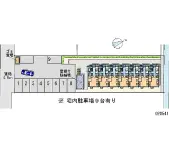 ★手数料０円★由利本荘市中梵天中梵天　月極駐車場（LP）